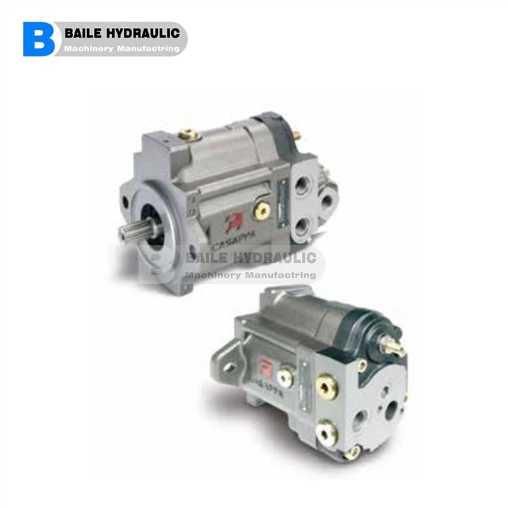 CASAPPA PLATA SVP DVP-Serie Axialkolbenpumpen mit variabler Verdrängung PLATA SVP: SVP15,6 P20·4 KP 20·6,3 KP20·8 KP20·11,2 KP20·14 KP20·16 KP20·20